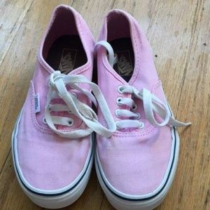 Girls Pink Vans
